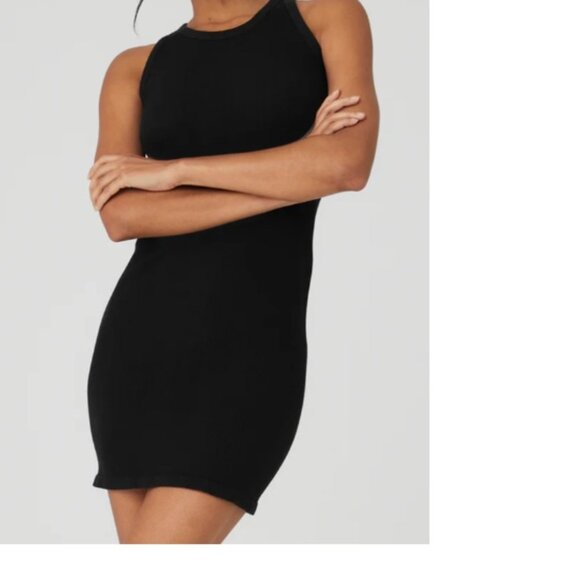 Seamless Ribbed Warm Nights Dress - Picture 1 of 2